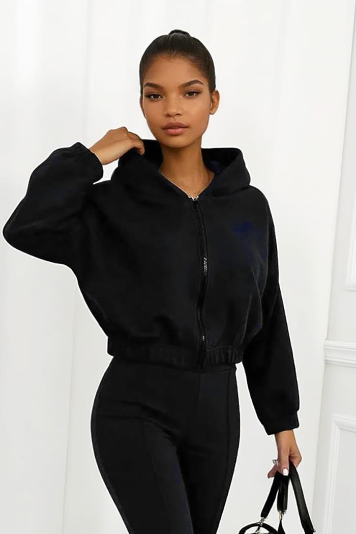 melissa fekete melegítő szett